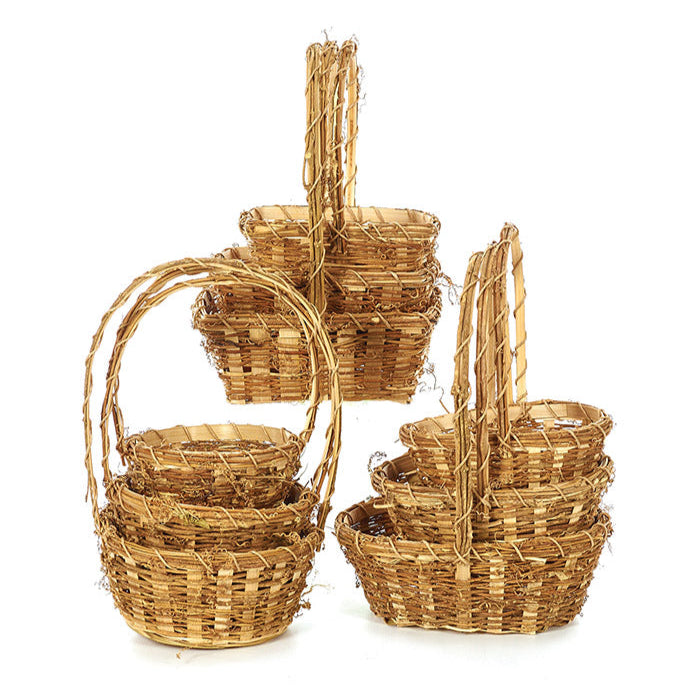 64452 (17743) - 4"-8" Vine Basket, 3/Set