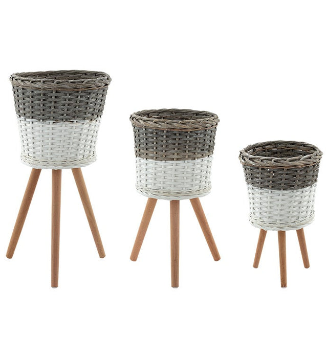 65201+++ (29418) - 11" Two Tone Tripod Cover Large, 11" x 12", 27.5" with Stand