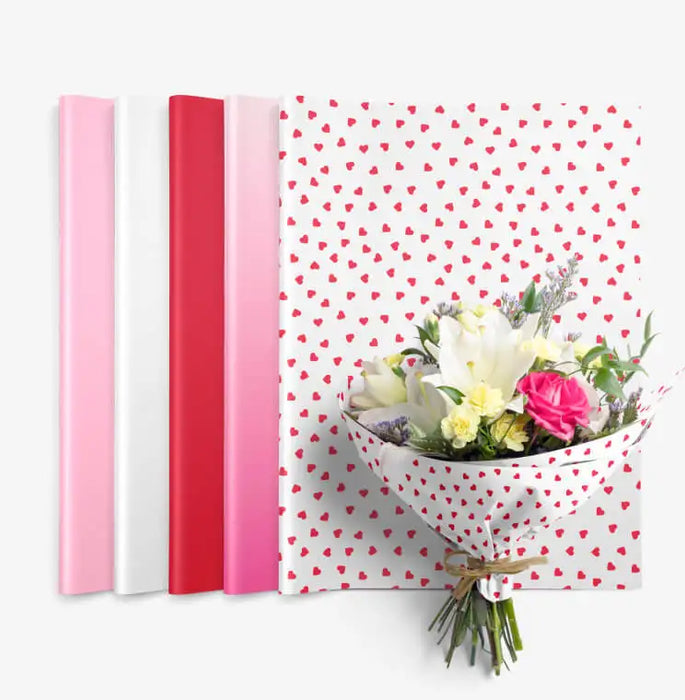 WT1824BEMINE (40010) - Waxed Tissue - 18" x 24" - Be Mine