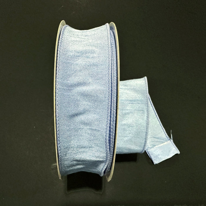 72434-09-32B (11194) - Faux Dupioni, Iris 1.5"X25Yd