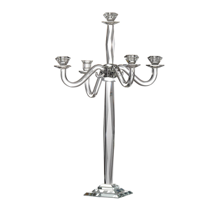 73147 (19188) - Crystal 5 Candle Holder 28.5" REG $249.95