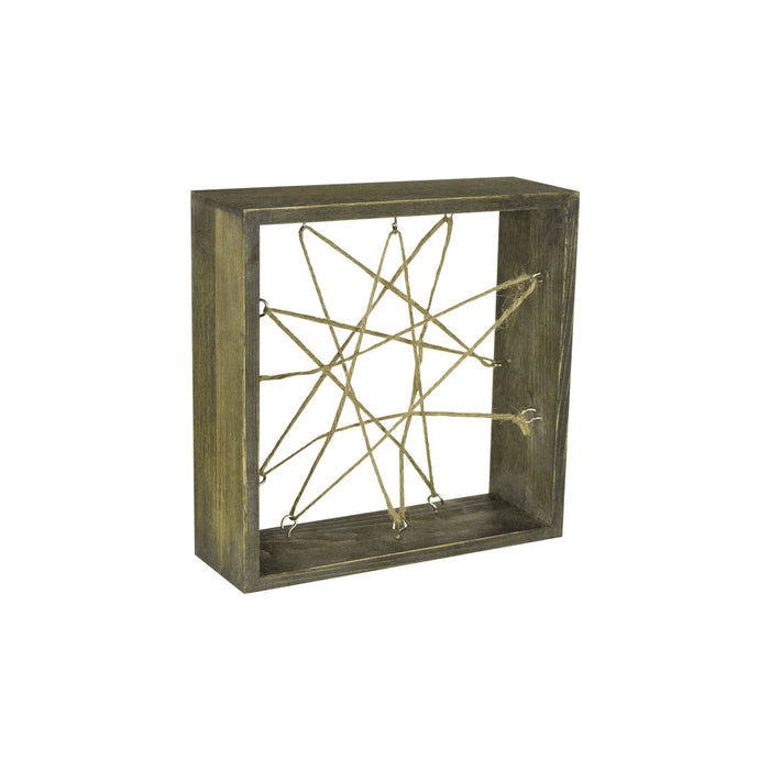 7980-06-9180 (28801) - Air Plant Frame 7" Natural