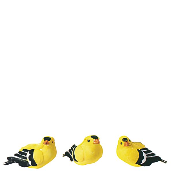 8-843/1 (27768) - Mushroom Gold Finch 3" 12/Bx