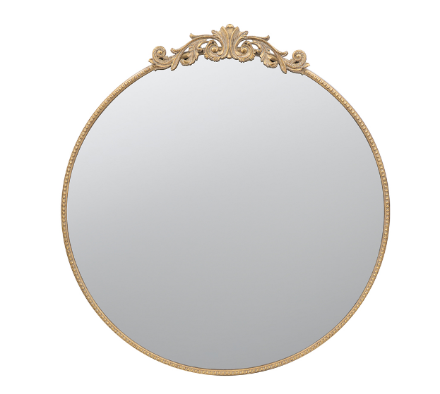 82191-GOLD-DS (30600) - Gold Mirror Round Xlarge