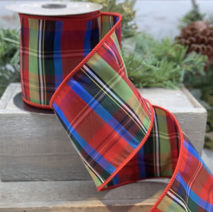 DS87-0425 (28682) - Nutcracker Plaid, 4"X10Yd