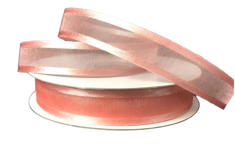 900803-23B (28640) - Satin Edge Sheer #3 - 5/8" x 25yd - Blush