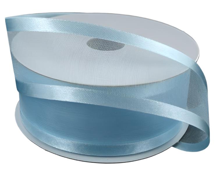 900809-04 (28624) - Sheer Satin Light Blue 1.5" X 25Yd