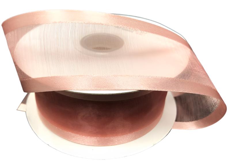 900809-23B (28625) - Sheer Satin Blush 1.5" X 25Yd