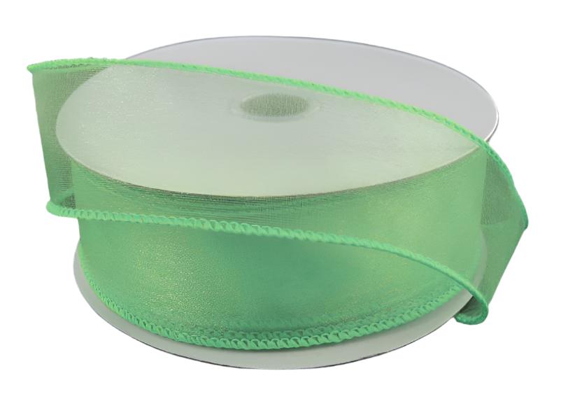 903409-06C (27570) - Wired Sheer Jenny #9 - 1.5" x 50yd - Light Green