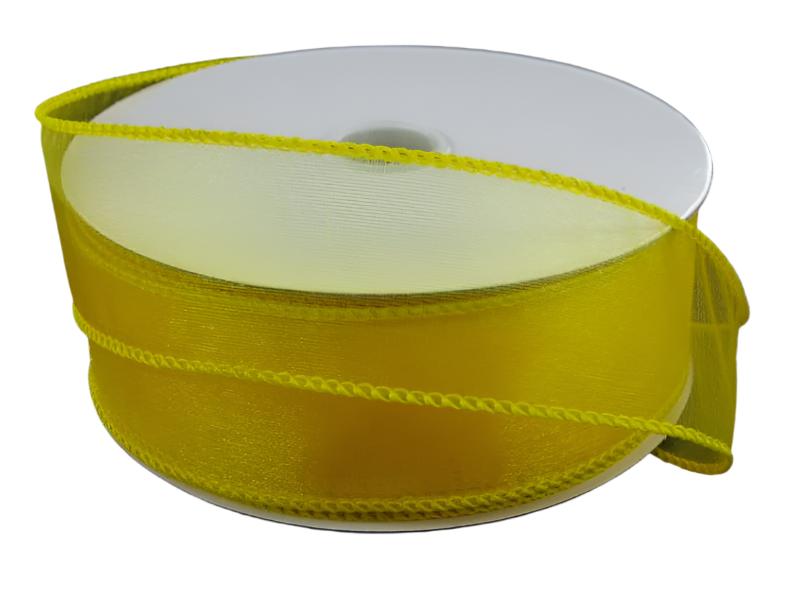 903409-22C (27336) - Wired Sheer Jenny #9 - 1.5" x 50yd - Daffodil