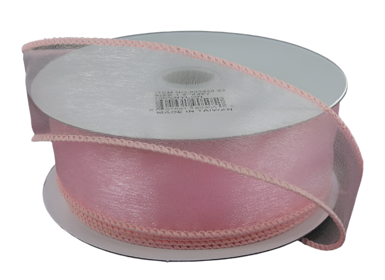 903440-03 (11067) - Wired Sheer Jenny #40 - 2.5" x 25yd - Pink