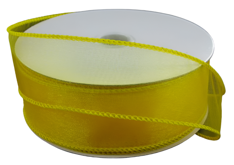 903440-22 (11072) - Wired Sheer Jenny #40 - 2.5" x 25yd - Daffodil