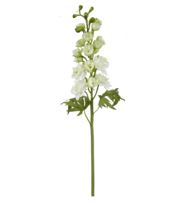 95618.WH (26166) - Delphinium White 47"