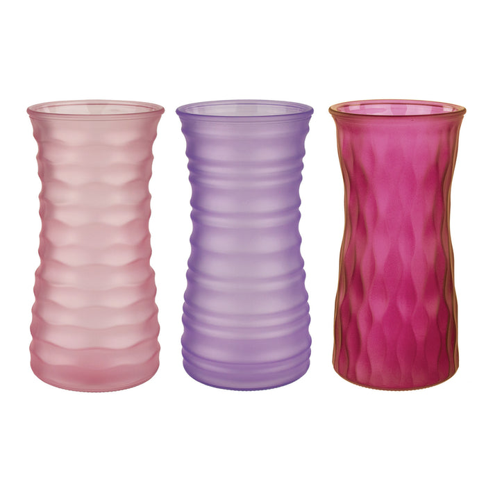 972-12-1404 (30526) - Rose Vase 8.5" Berry Crush