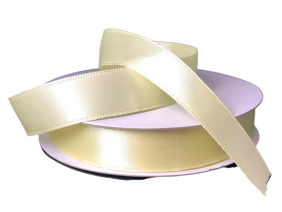 981403-02 (27069) - Double Face Satin #3 - 5/8" x 25yd - Yellow