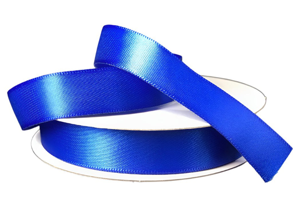981403-25 (26828) - Double Face Satin #3 - 5/8" x 25yd - Royal Blue