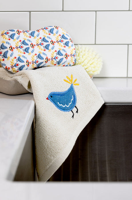 5010-2473 (59) - Scrubsy Cloth, Blue Bird