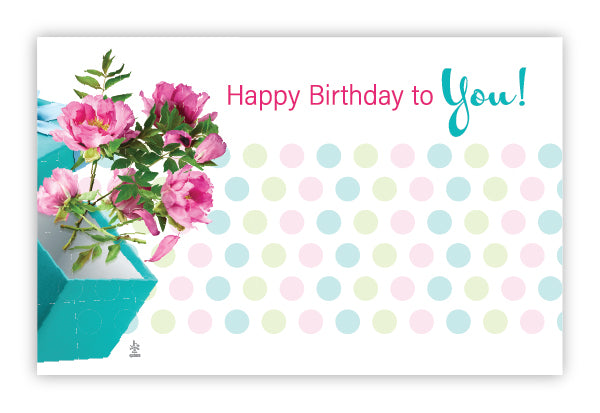 AC5197 (11131) - Capri Card - Happy Birthday to You