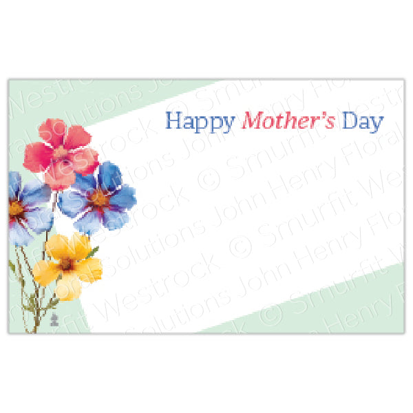 AC5215 (40014) - Capri Card - Happy Mother's Day Spring Flowers