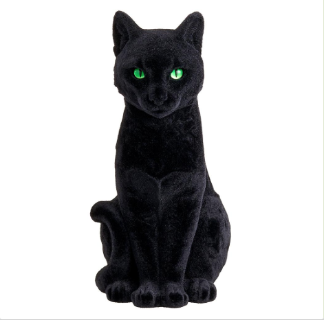 AFZ077-BK (11499) - Black Cat 13" Each