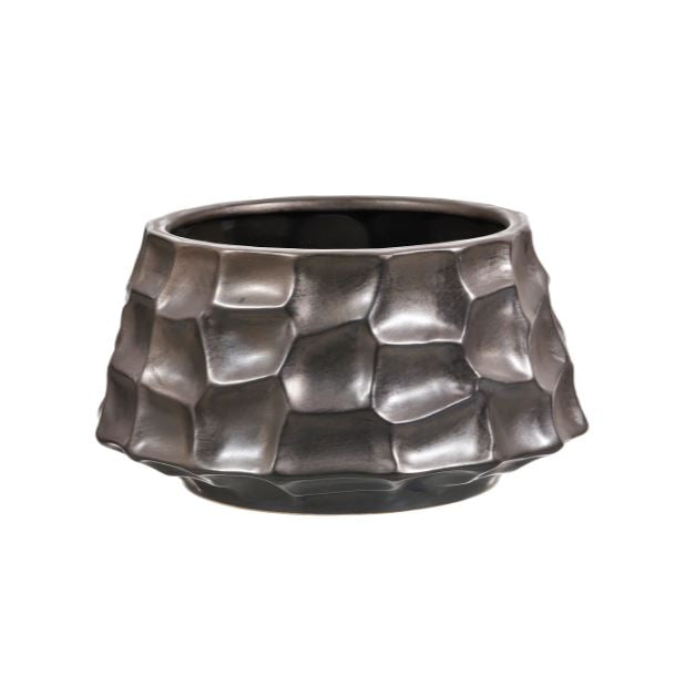 CPOT8055.ANBR (31362) - Modern Bowl 8"X4" Antique Brown