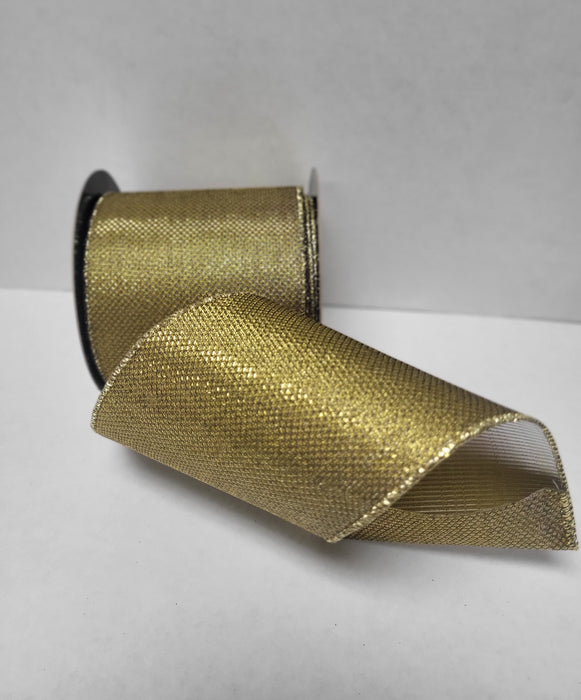 DS09-2767 (00365) - Lame Micro Dot, 2.5"X10Yd Gold