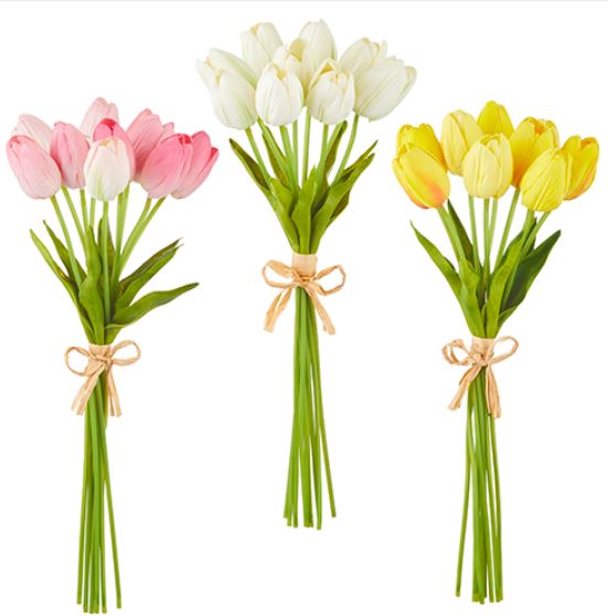 F3502127 (30680) - Real Touch Tulip Bundle 15"