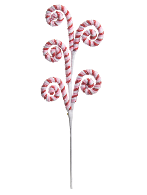 F4606709 (11517) - Peppermint Swirl Spray 25"