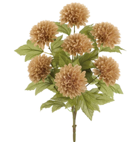 FBD001-TP (11310) - Dahlia Bush 24" Taupe