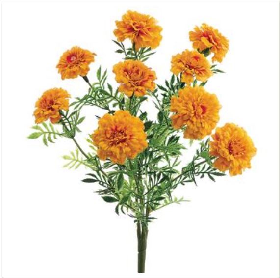 FBM353-YE/OR (27433) - Marigold Bush 13" X9 Yellow/Orange