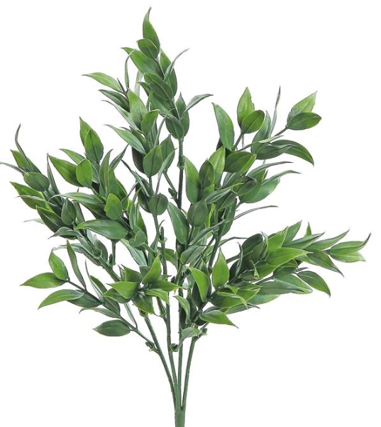FL5240-G (27161) - Tea Leaf Bush 12.5" Uv/Fr Gr
