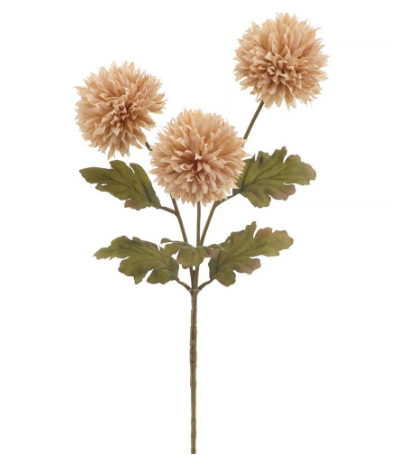 FSB178-BE (11319) - Ball Mum Spray 24.5" Beige