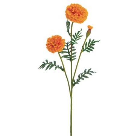 FSM518-OR (30268) - Marigold Spray Orange 24.5"