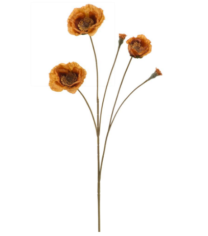 FSP031-AM (11318) - Poppy Spray 26" Amber