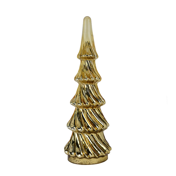 GC56016GD (00382) - Christmas Tree Gold 7"X21.5" (N)