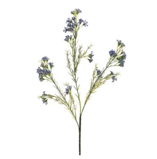 GSW121-BL (31460) - Waxflower Spray X3 27" Blue