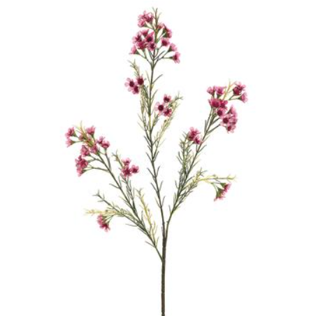 GSW121-MV/PK (30269) - Waxflower Spray X3 27" Mauve/Pink