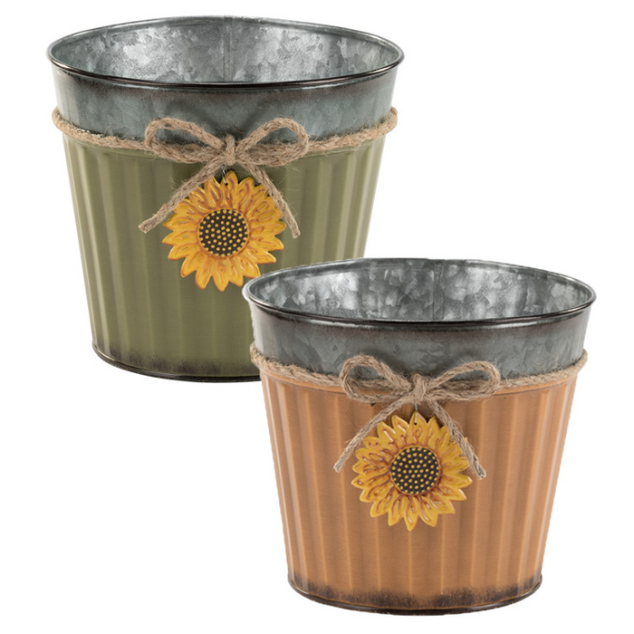 77746 (28779) - Sunflower Pot Cover 6.5"