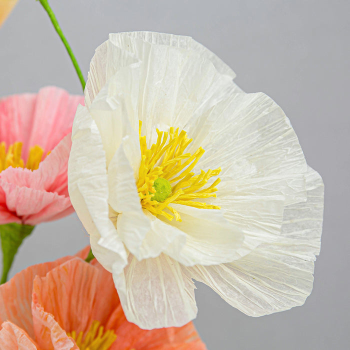 31546 (00096) - Poppy Flowers Pick Pick 26.4"