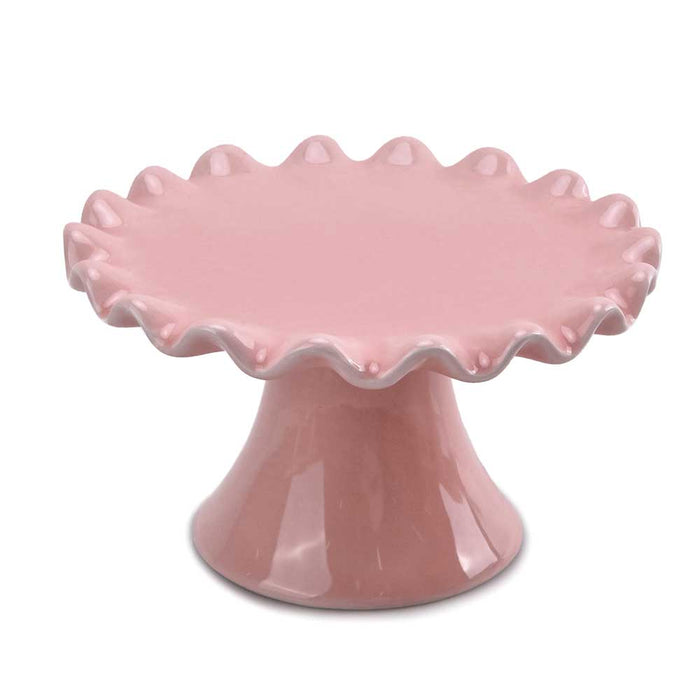 CE07031PK (00097) - Easter Cake Plate 5.4" X 3.2" Pink