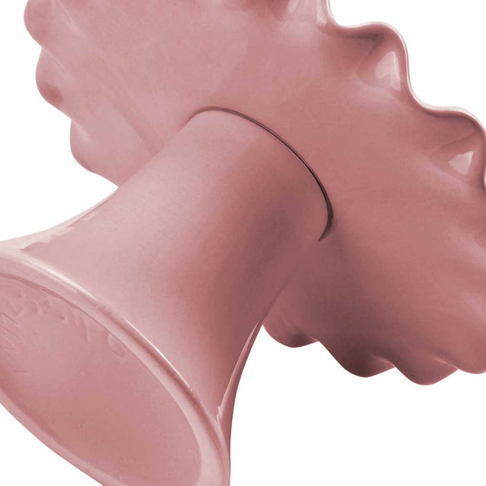 CE07031PK (00097) - Easter Cake Plate 5.4" X 3.2" Pink