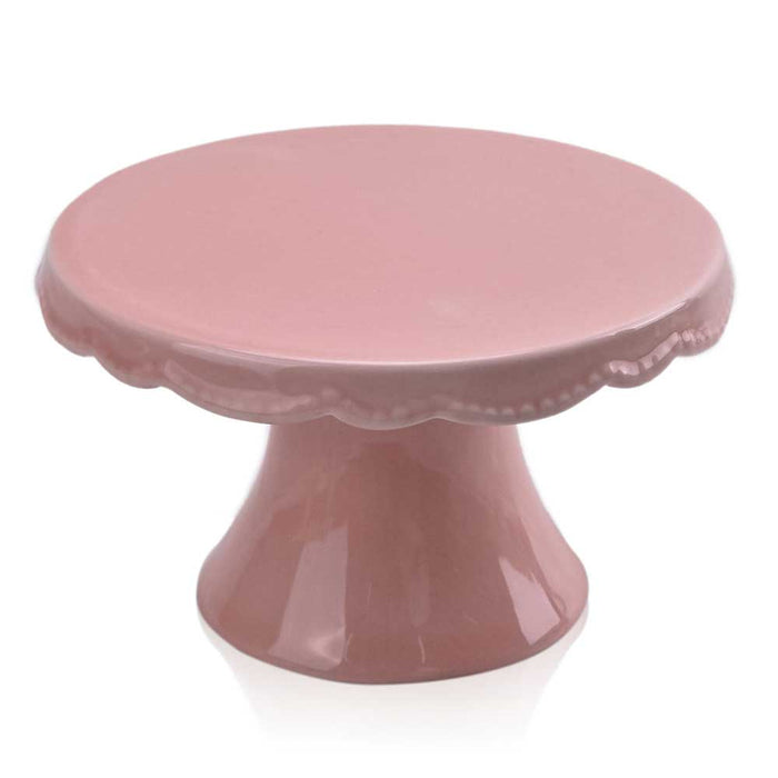 CE07035PK (00098) - Easter Cake Plate 5.6" X 3.2" Pink