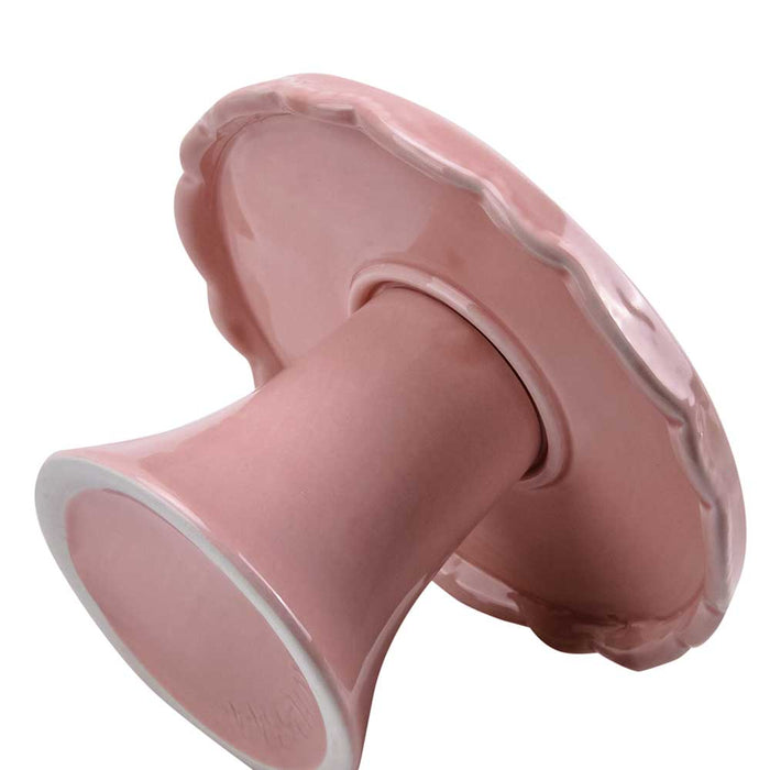 CE07035PK (00098) - Easter Cake Plate 5.6" X 3.2" Pink