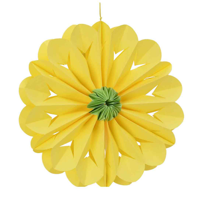 OV04002A5+ (00123) - Paper Flower 7.9" Yellow