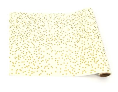 KP452 (30344) - Runner Confetti Gold 20"X25'