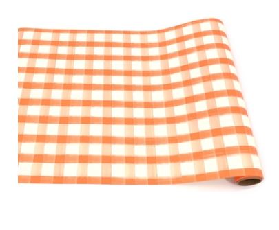 KP484 (31346) - Runner Check Orange 20"X25'