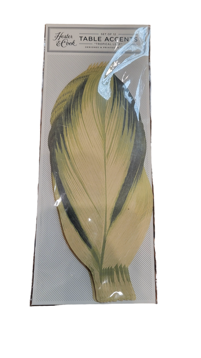 KP806 (26031) - Table Accent Tropical Leaf 12 Sheet