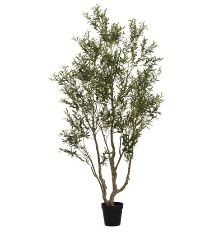 LTO743-GR (11383) - Olive Leaf Tree In Pot 8' 5" Green