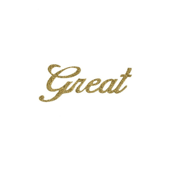 WORDFORM GREAT (16152) - Sticker Script "Great" 16/Page