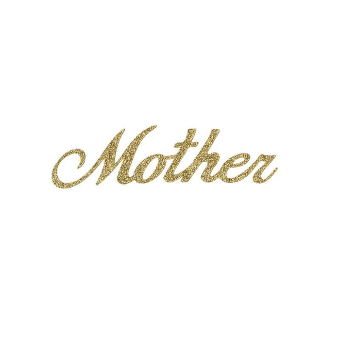 WORDFORM MOTHER (16158) - Sticker Script "Mother" 12/Page